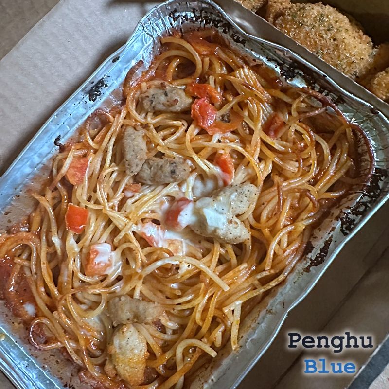 パスタとサブメニュー