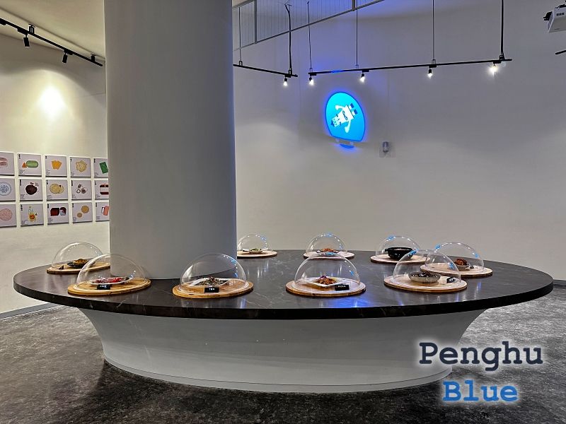 食品サンプルの展示